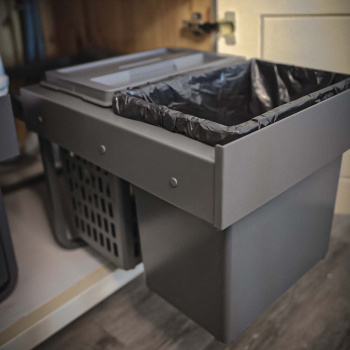 Inbouw Afvalemmer - Select Base Eco - Donkergrijs
