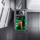 Inbouw Afvalemmer - Select Side Eco - Donkergrijs