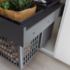 Inbouw Afvalemmer - Select Side 600 Eco - Donkergrijs