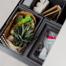 Inbouw Afvalemmer - Select Side 600 Eco - Donkergrijs