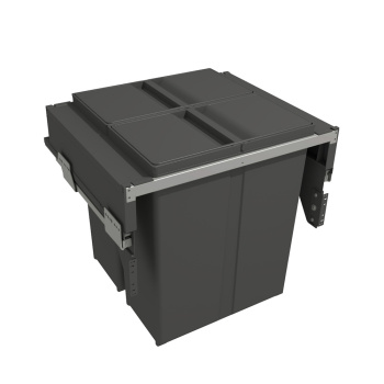 Inbouw Afvalemmer Wide - Donkergrijs