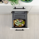 Inbouw Afvalemmer - Cube Basic Low - Donkergrijs