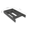 Besteklade Flex Basic - 500 (473mm) - Donkergrijs