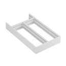 Lade-inzetstuk Flex Basic Gereedschapskist - Wit