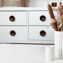 Knop Olympia - Walnoot