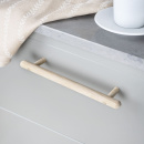 Handgreep Lunden - 160mm - Onbehandeld Eiken