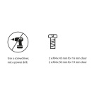 Knop Lunden - Onbehandeld Eiken