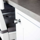 Knop Lily - RVS Afwerking