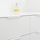 Greeplijsten Edge Straight - 350mm - Wit Gelakt