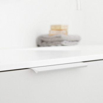 Greeplijsten Edge Straight - 200mm - Wit Gelakt