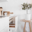 Greeplijsten Edge Straight - 200mm - Wit Gelakt