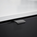 Greeplijsten Edge Straight - Geborsteld Zwart