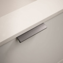 Greeplijsten Edge Straight - Geborsteld Zwart