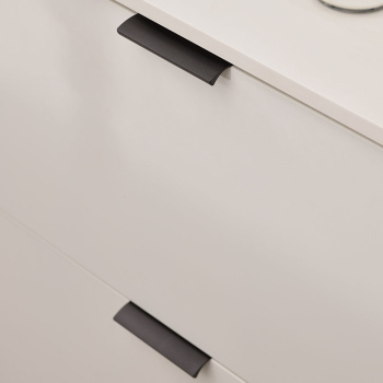Greeplijsten Edge Straight - Geborsteld Zwart