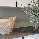 Greeplijsten Edge Straight - 40mm - Geborsteld Zwart