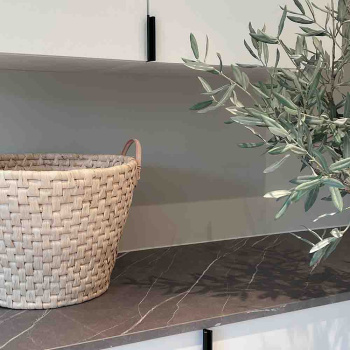 Greeplijsten Edge Straight - 40mm - Geborsteld Zwart