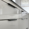 Greeplijsten Edge Straight - 350mm - Geborsteld Zwart