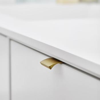 Greeplijsten Edge Straight - Geborsteld Messing
