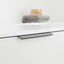 Greeplijsten Edge Straight - 200mm - Geborsteld Antraciet