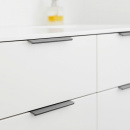 Greeplijsten Edge Straight - 200mm - Geborsteld Antraciet