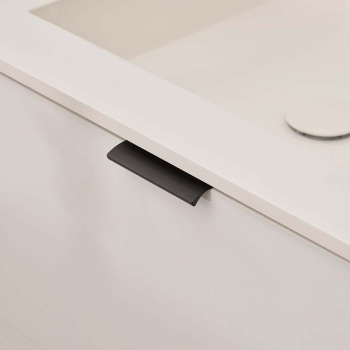 Greeplijsten Edge Straight- 100mm - Geborsteld Zwart