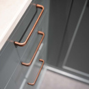 Handgreep Grace - 160mm - Antiek Koper