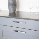 Handgreep Bror - 160mm - Vernikkeld