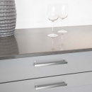 Handgreep Bror - 160mm - Vernikkeld