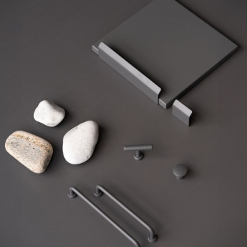 Knop T Viva - Grafietgrijs