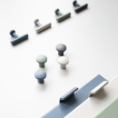 Knop T Viva - Kalkgrijs