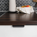 Greeplijsten Roundy - Geborsteld Zwart