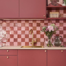 Knop Copenhagen - 25mm - Ruw/Gepolijst Messing