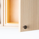 Knop Copenhagen - 25mm - Gebronsd Messing