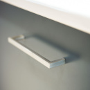 Handgreep Soft - 128mm - Mat Zwart