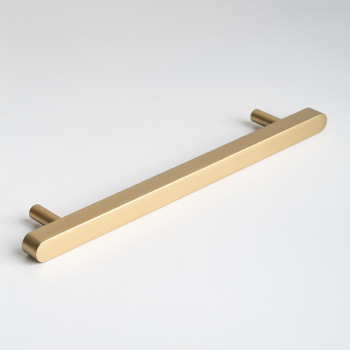 Handgreep Rod - 160mm - Geborsteld Goud