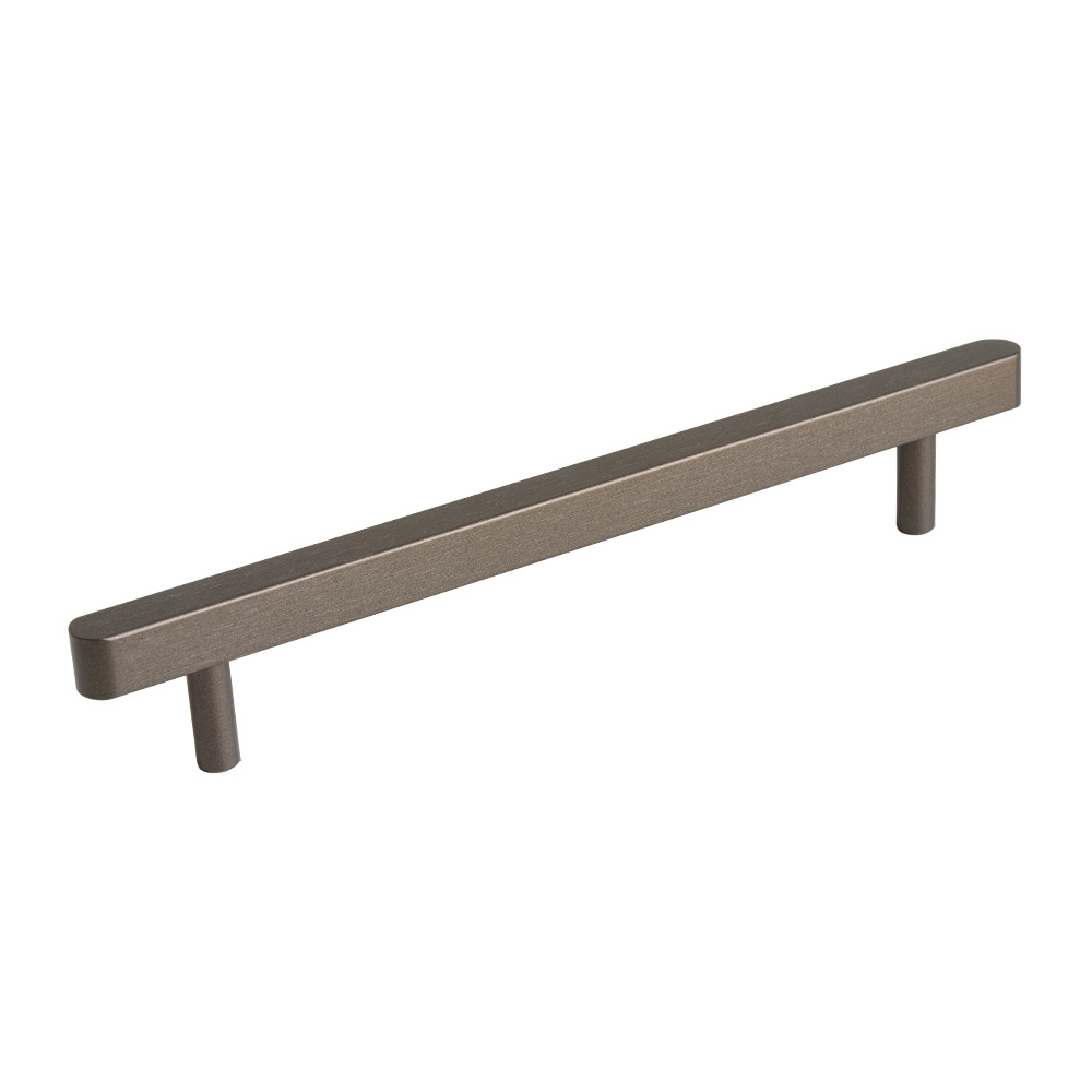 Handgreep Rod - 160mm - Geborsteld Antraciet