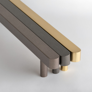 Handgreep Rod - 160mm - Geborsteld Antraciet