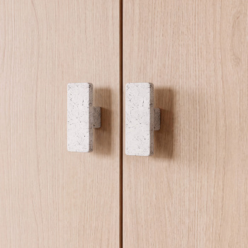 Knop Rocca - 16mm - Steen Look
