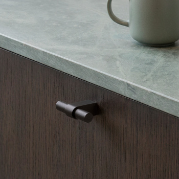 Knop T Trace - Donker Brons