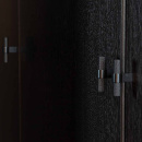 Knop T Helix - Mat Zwart