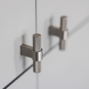 Knop T Helix - RVS Afwerking