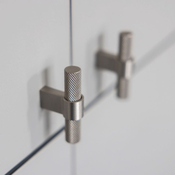 Knop T Helix - RVS Afwerking