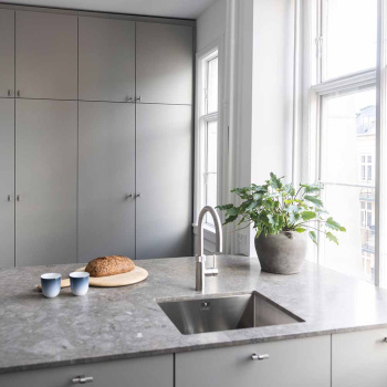 Knop T Helix - RVS Afwerking