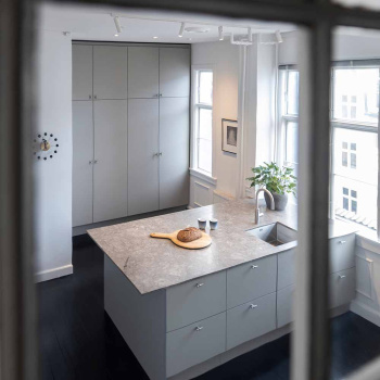 Knop T Helix - RVS Afwerking