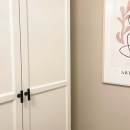 Knop Portland - Mat Zwart