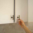 Knop Portland - Antiek Brons