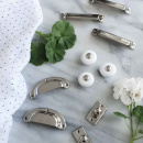 Komgreep Timjan - Gepolijst Nikkel