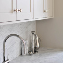 Knop Mynta - Vernikkeld