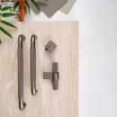 Handgreep Helix - Donker Brons