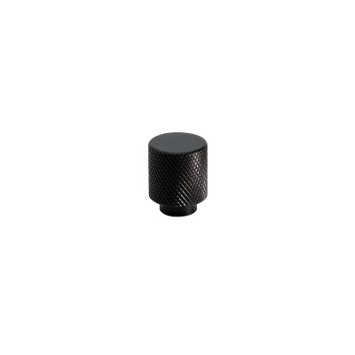 Knop Helix - 20mm - Mat Zwart in de groep Knoppen / Kleur/Materiaal / Zwart bij Beslag Online (309025-11)